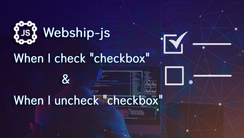 When I check checkbox