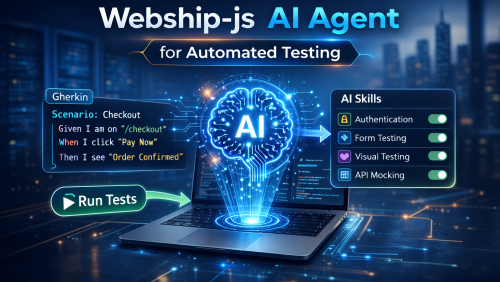Webship-js AI Agent for Automated Testing